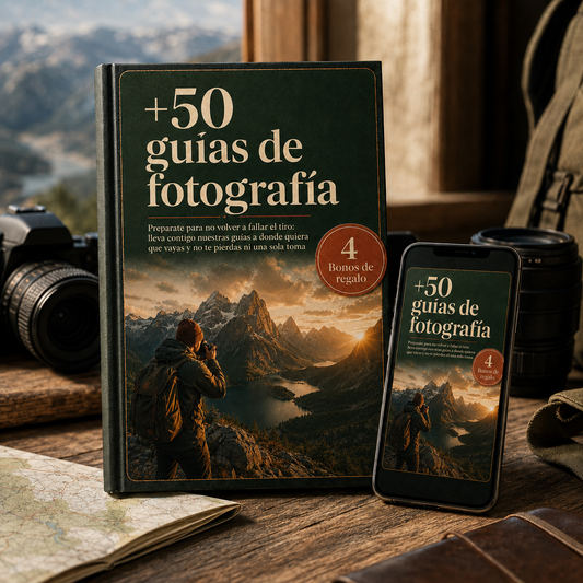 + 50 guías rápidas de fotografía + 4 bonus